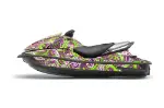 Kawasaki 250X 260X 260LX Jet Ski Graphics Kit (2007-2012) - Psycho Kraken Green Design