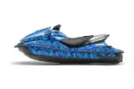 Kawasaki 250X 260X 260LX Jet Ski Graphics Kit (2007-2012) - Digi Camo Blue Design