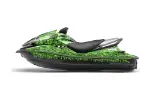 Kawasaki 250X 260X 260LX Jet Ski Graphics Kit (2007-2012) - Reaper Green Design