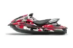 Kawasaki 250X 260X 260LX Jet Ski Graphics Kit (2007-2012) - Street Star Red Design