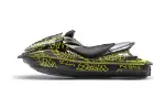 Kawasaki 250X 260X 260LX Jet Ski Graphics Kit (2007-2012) - Widow Maker Yellow Design