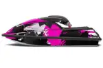 Kawasaki 750 SX / SXR Jet Ski Graphics Kit (1992-1998) - Carbon X Pink Design