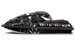 Kawasaki 750 SX / SXR Jet Ski Graphics Kit (1992-1998) - Reaper Black Design