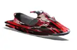 Kawasaki Sport Tourer 1100 STX Jet Ski Graphics Kit (1997-1999) - Carbon X Red Design