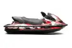 Kawasaki STX 15F Jet Ski Graphics Kit (2003-2018) - Carbon X Red Design