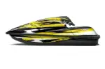 Kawasaki SX-R SXR JS1500 Jet Ski Graphics Kit (2017-2020) - Attack Yellow Design