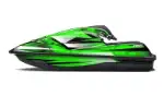 Kawasaki SX-R SXR JS1500 Jet Ski Graphics Kit (2017-2020) - Empire Green Design