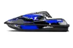 Kawasaki SX-R SXR JS1500 Jet Ski Graphics Kit (2017-2020) - Street Star Blue Design