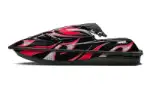 Kawasaki SX-R SXR JS1500 Jet Ski Graphics Kit (2017-2020) - Tribal Flames Red Design