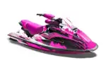 Sea Doo Bombardier GTX Siege Avant Jet Ski Graphics Kit (1996-1999) - Carbon X Pink Design