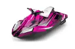 Sea Doo Bombardier Spark (2 UP) Jet Ski Graphics Kit (2014-2016) - Empire Pink Design