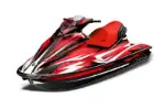 Sea Doo GTI Sitdown Jet Ski Graphics Kit (2006-2010) - Attack Red Design