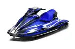 Sea Doo GTI Sitdown Jet Ski Graphics Kit (2006-2010) - Attack Blue Design