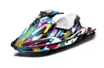 Sea Doo GTI Sitdown Jet Ski Graphics Kit (2006-2010) - Flashback Design