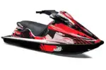 Sea Doo XP Bombardier Jet Ski Graphics Kit (1993-1996) - Carbon X Red Design