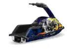 Yamaha Superjet Round Nose Jet Ski Graphics Kit (All Years) - Motorhead Blue Design