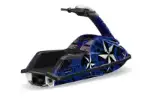 Yamaha Superjet Freestyle Jet Ski (Round Nose) Graphics Kit (All Years) - Northstar Blue Design