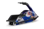 Yamaha Superjet Freestyle Jet Ski (Round Nose) Graphics Kit (All Years) - T Bomber Blue Design