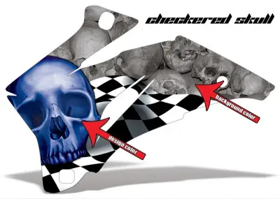 Checkered Skull