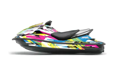 Kawasaki 250X 260X 260LX Jet Ski Graphics Kit (2007-2012) - Flashback Design