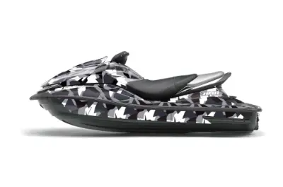 Kawasaki 250X 260X 260LX Jet Ski Graphics Kit (2007-2012) - Special Forces Camo Design