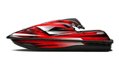 Kawasaki SX-R SXR JS1500 Jet Ski Graphics Kit (2017-2020) - Empire Red Design