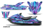 Kawasaki 250X 260X 260LX Jet Ski Graphics Kit (2007-2012) - Cyber Runner Design 0