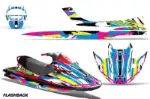 Kawasaki Sport Tourer 1100 STX Jet Ski Graphics Kit (1997-1999) - Flashback Design 0