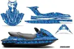 Kawasaki STX 15F Jet Ski Graphics Kit (2003-2018) - Digi Camo Blue Design 0