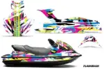 Kawasaki STX 15F Jet Ski Graphics Kit (2003-2018) - Flashback Design 0