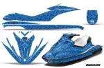 Sea Doo GTI Sitdown Jet Ski Graphics Kit (2006-2010) - Digi Camo Blue Design 0