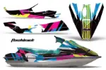 Sea Doo Bombardier GTS Jet Ski Graphics Kit (1992-1997) - Flashback Design 0